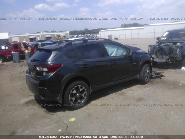 JF2GTABC5J9340035 - 2018 SUBARU CROSSTREK PREMIUM BLACK photo 4