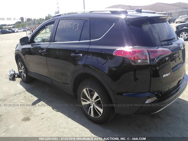 2T3RFREV7JW784074 - 2018 TOYOTA RAV4 ADVENTURE/XLE 黑色 照片 3