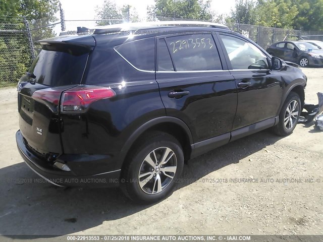 2T3RFREV7JW784074 - 2018 TOYOTA RAV4 ADVENTURE/XLE 黑色 照片 4