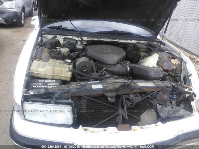 1G4BR82P6TR415844 - 1996 BUICK ROADMASTER LIMITED WHITE photo 10