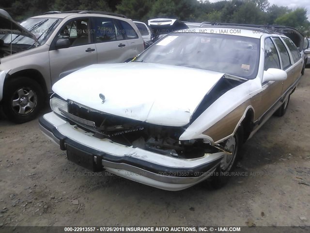 1G4BR82P6TR415844 - 1996 BUICK ROADMASTER LIMITED WHITE photo 6