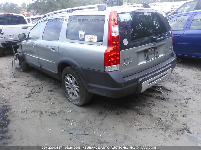 YV4SZ592771265340 - 2007 VOLVO XC70 GRAY photo 3