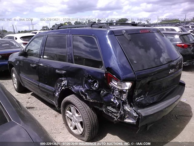 1J4HR48N36C216877 - 2006 JEEP GRAND CHEROKEE LAREDO/COLUMBIA/FREEDOM 蓝色 照片 3