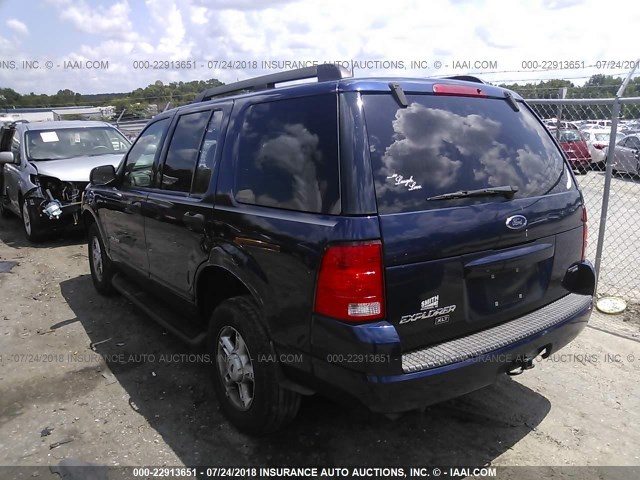 1FMZU73K05UB53152 - 2005 FORD EXPLORER XLT/XLT SPORT/NBX 蓝色 照片 3