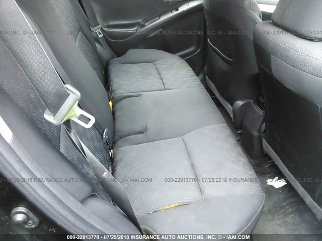 2T1KU40E19C045399 - 2009 TOYOTA COROLLA MATRIX  BLACK photo 8