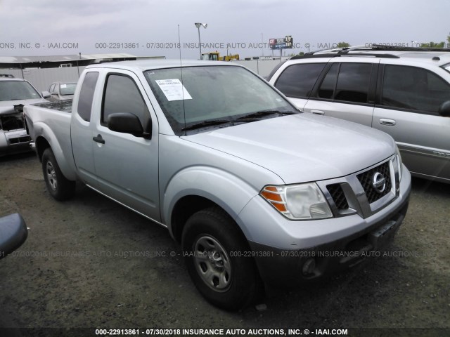 1N6BD0CT8AC421013 - 2010 NISSAN FRONTIER KING CAB SE/LE/NISMO SILVER photo 1