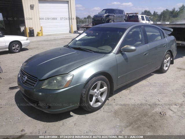 1N4BL11DX5N431100 - 2005 NISSAN ALTIMA SE/SL/SE-R TEAL photo 2