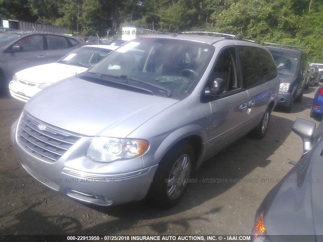 2A8GP64L96R717912 - 2006 CHRYSLER TOWN & COUNTRY LIMITED SILVER photo 2