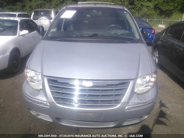 2A8GP64L96R717912 - 2006 CHRYSLER TOWN & COUNTRY LIMITED SILVER photo 6