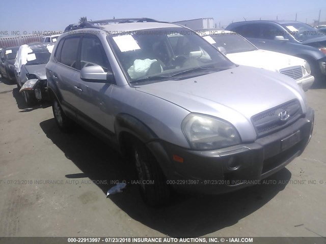 KM8JN12D86U331451 - 2006 HYUNDAI TUCSON GLS/LIMITED GRAY photo 1