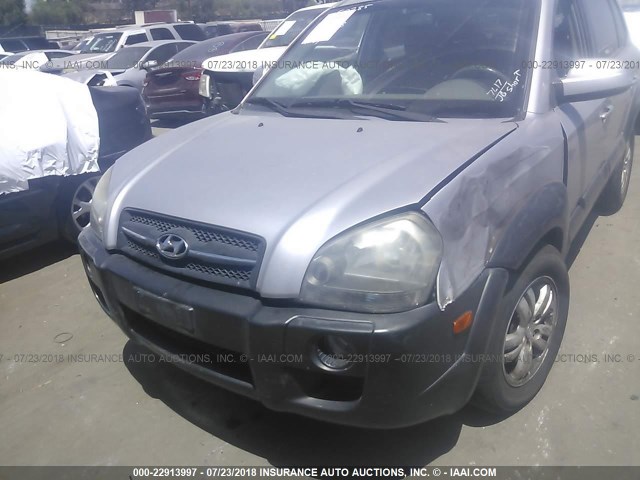 KM8JN12D86U331451 - 2006 HYUNDAI TUCSON GLS/LIMITED 灰色 照片 6