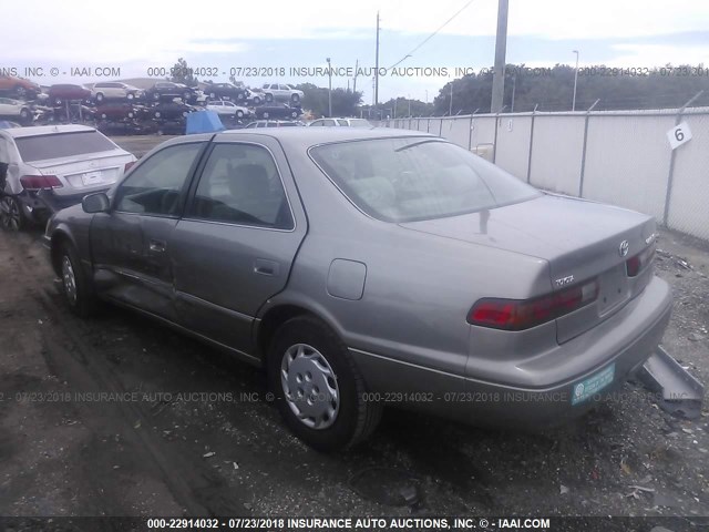 4T1BG22K3WU294053 - 1998 TOYOTA CAMRY CE/LE/XLE 金色 照片 3
