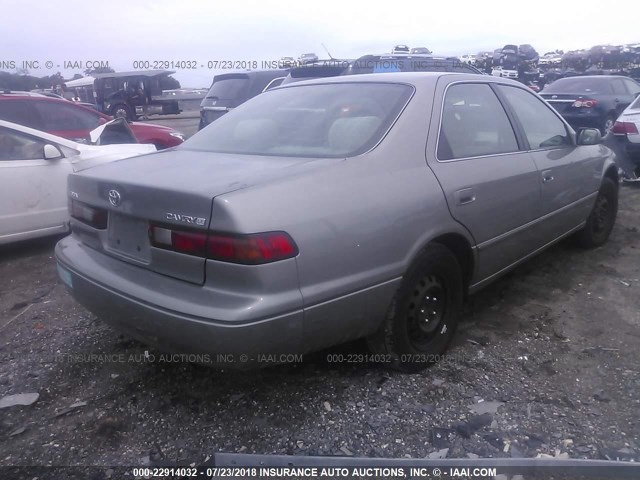 4T1BG22K3WU294053 - 1998 TOYOTA CAMRY CE/LE/XLE 金色 照片 4