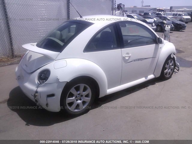 3VWDD21C83M427659 - 2003 VOLKSWAGEN NEW BEETLE GLX 白色 照片 4