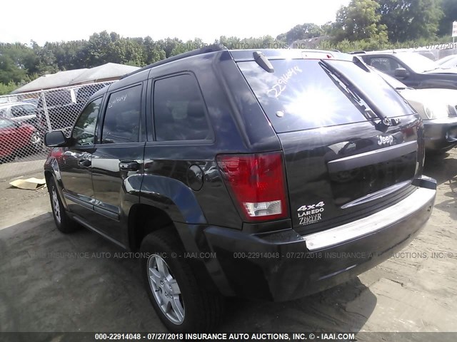 1J8GR48K17C582418 - 2007 JEEP GRAND CHEROKEE LAREDO/COLUMBIA/FREEDOM 黑色 照片 3