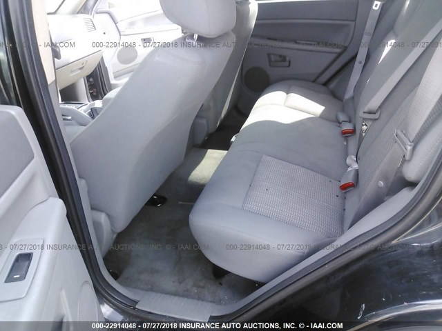 1J8GR48K17C582418 - 2007 JEEP GRAND CHEROKEE LAREDO/COLUMBIA/FREEDOM 黑色 照片 8