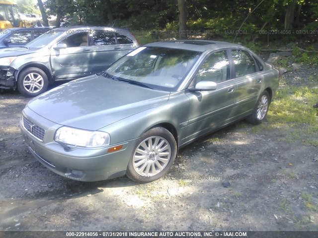 YV1TH592761441466 - 2006 VOLVO S80 2.5T GRAY photo 2