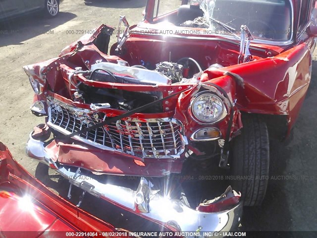 VB550023242 - 1955 CHEVROLET 210 RED photo 6