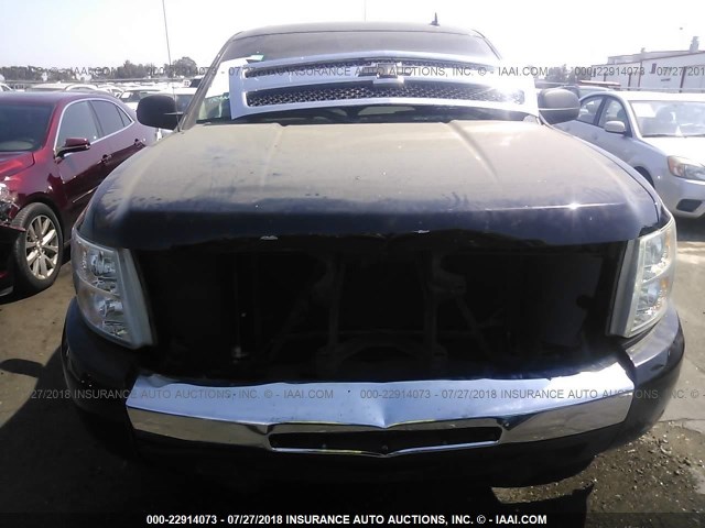 3GCPCREA8BG382143 - 2011 CHEVROLET SILVERADO C1500  LS BLACK photo 6