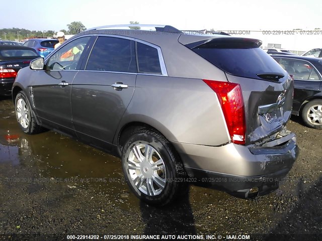 3GYFNDEYXBS660893 - 2011 CADILLAC SRX LUXURY COLLECTION BROWN photo 3