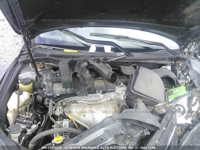 4T1BF3EK5AU038865 - 2010 TOYOTA CAMRY SE/LE/XLE ნაცრისფერი ფოტო 10