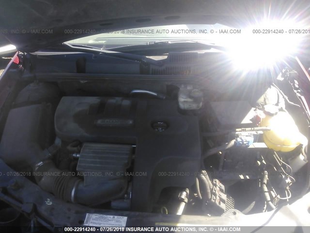 1G8AJ55F57Z166719 - 2007 SATURN ION LEVEL 2 Qırmızı foto 10