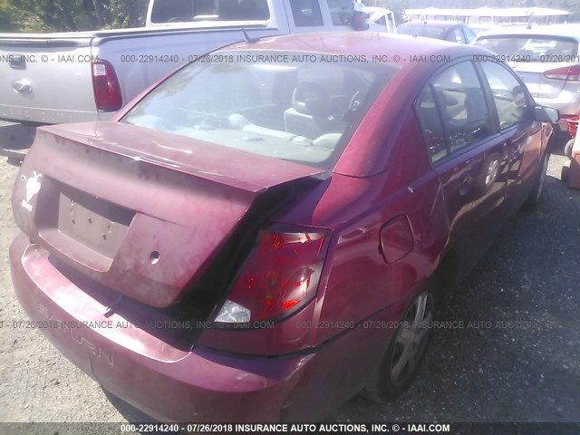 1G8AJ55F57Z166719 - 2007 SATURN ION LEVEL 2 Qırmızı foto 4