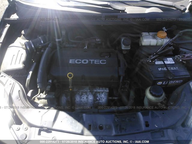 KL1TD66E29B381270 - 2009 CHEVROLET AVEO LS/LT 黑色 照片 10