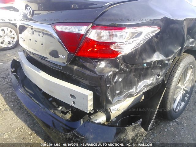 4T1BF1FK3FU953711 - 2015 TOYOTA CAMRY LE/XLE/SE/XSE 黑色 照片 6