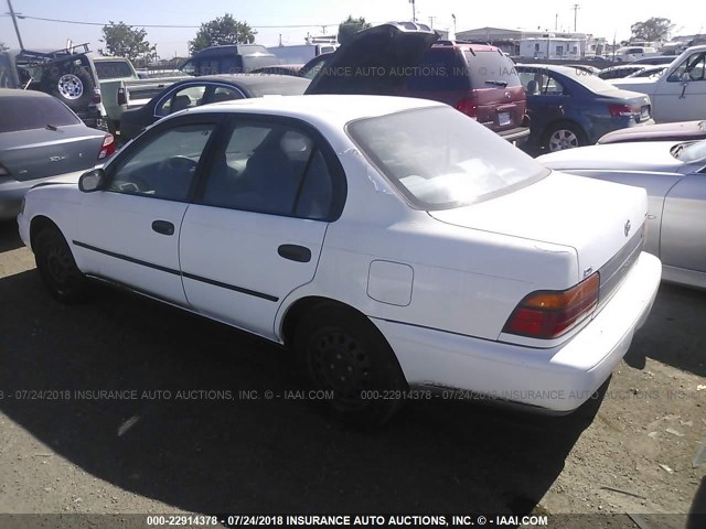 1NXAE09E7PZ098317 - 1993 TOYOTA COROLLA LE/DX 白色 照片 3