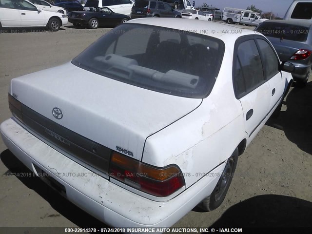 1NXAE09E7PZ098317 - 1993 TOYOTA COROLLA LE/DX 白色 照片 4