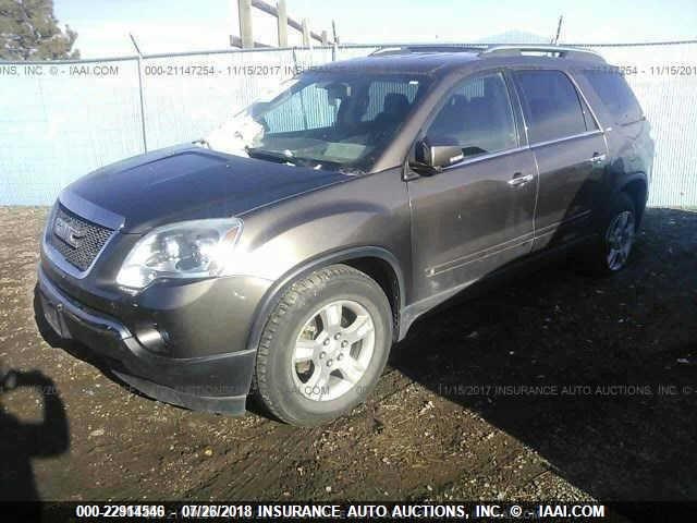 1GKEV23D89J211010 - 2009 GMC ACADIA SLT-1 BROWN photo 2