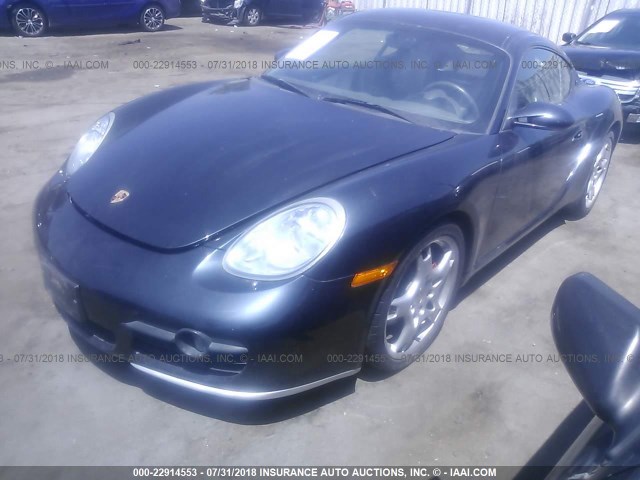 WP0AB29836U781732 - 2006 PORSCHE CAYMAN S GRAY photo 2