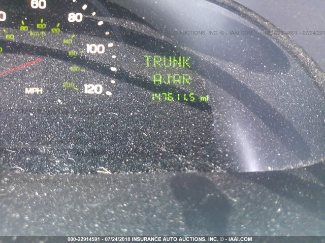 1LNHM97V2XY644085 - 1999 LINCOLN CONTINENTAL  Srebrny zdjęcie 7