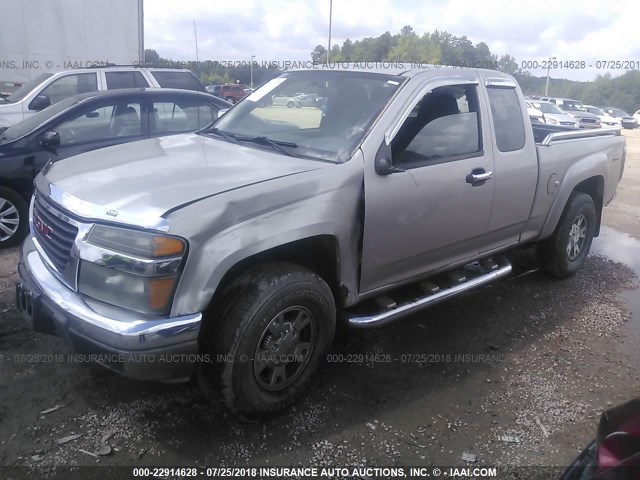 1GTDT19EX78161769 - 2007 GMC CANYON SILVER photo 2