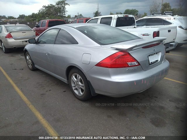 1HGCM72366A005239 - 2006 HONDA ACCORD LX SILVER photo 3