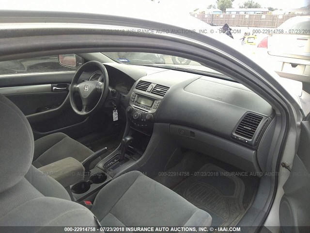 1HGCM72366A005239 - 2006 HONDA ACCORD LX SILVER photo 5