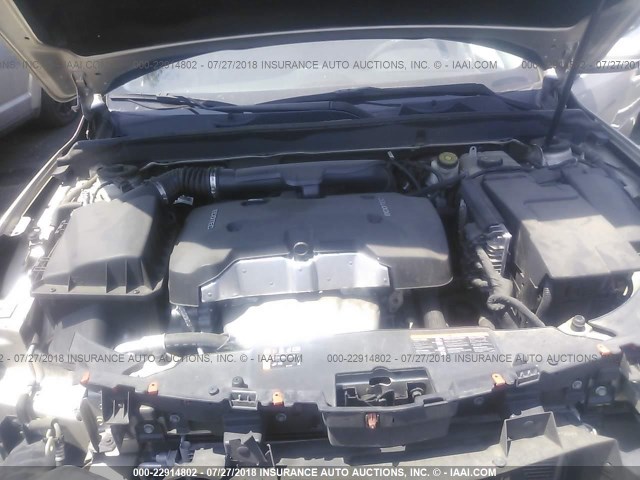 1G11C5SL0EF216007 - 2014 CHEVROLET MALIBU 1LT Champagne photo 10