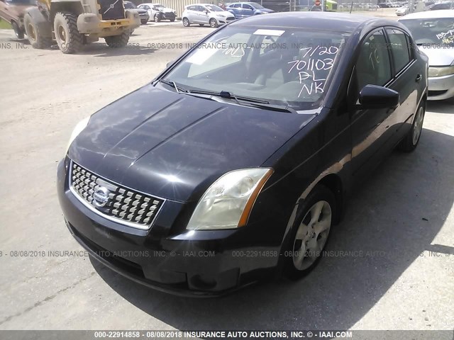 3N1AB61E27L701103 - 2007 NISSAN SENTRA 2.0/2.0S/2.0SL BLACK photo 2