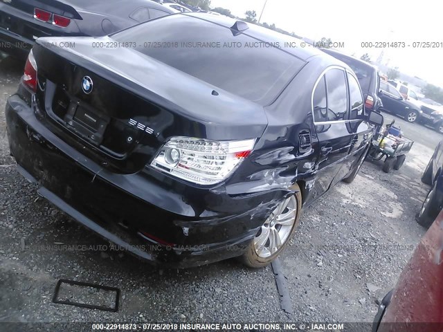 WBANV1C58AC159012 - 2010 BMW 528 XI BLACK photo 4