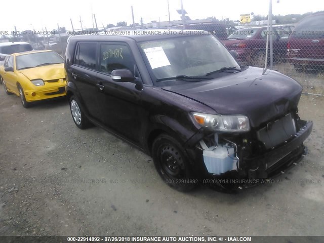 JTLKE50E481010298 - 2008 TOYOTA SCION XB Tünd qırmızı foto 1