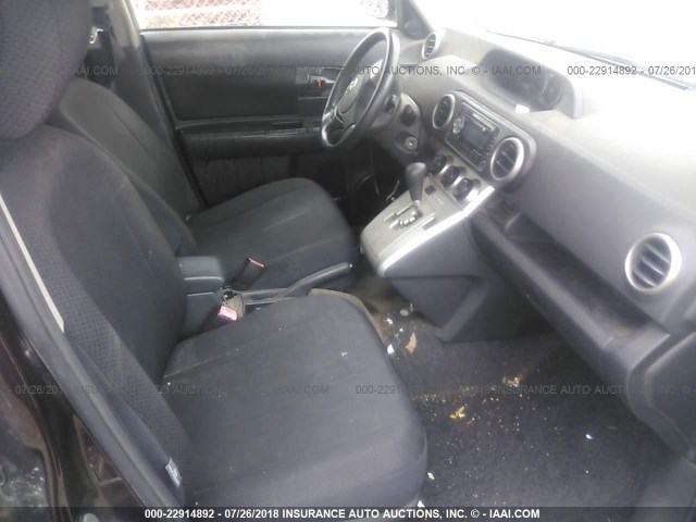 JTLKE50E481010298 - 2008 TOYOTA SCION XB Tünd qırmızı foto 5