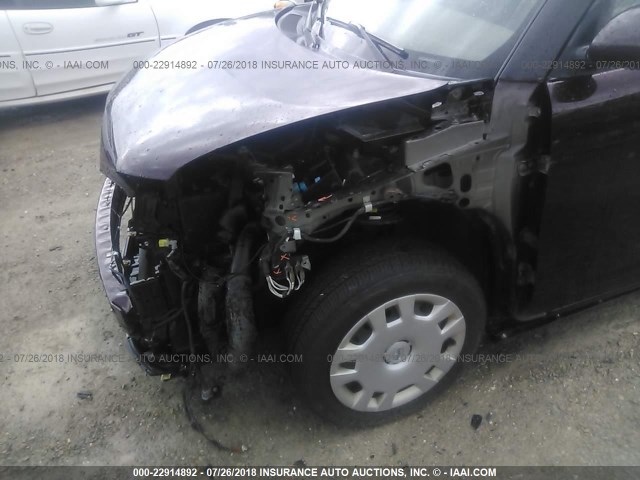 JTLKE50E481010298 - 2008 TOYOTA SCION XB Tünd qırmızı foto 6