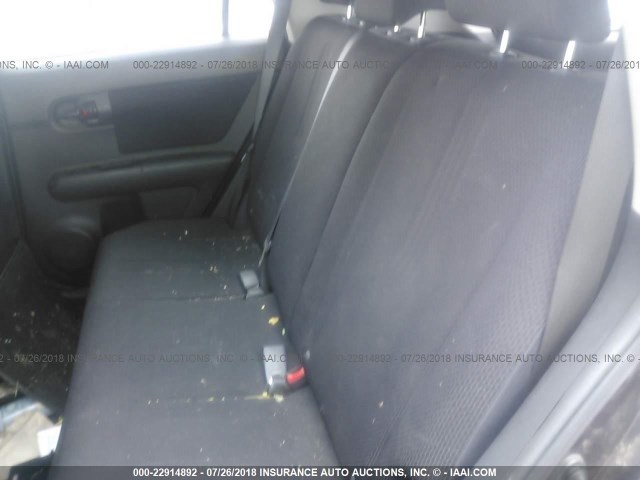 JTLKE50E481010298 - 2008 TOYOTA SCION XB Tünd qırmızı foto 8