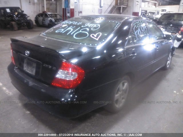 JTDBE32K720060368 - 2002 TOYOTA CAMRY LE/XLE/SE Qara foto 4