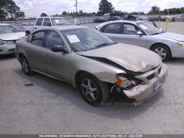 1G2NE52E65M130642 - 2005 PONTIAC GRAND AM SE GOLD photo 1