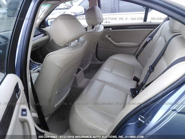 WBAEW534X3PN31778 - 2003 BMW 330 XI BLUE photo 8