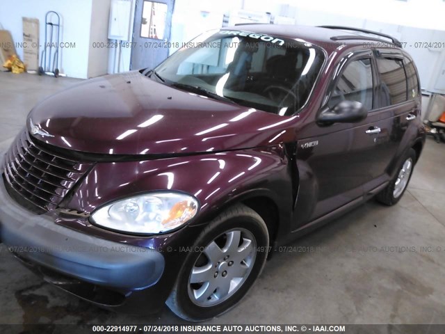 3C4FY48BX3T614867 - 2003 CHRYSLER PT CRUISER CLASSIC 栗色 照片 2