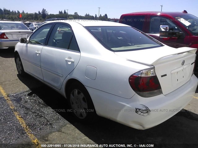 4T1BE32K85U559317 - 2005 TOYOTA CAMRY LE/XLE/SE Ağ foto 3