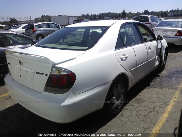 4T1BE32K85U559317 - 2005 TOYOTA CAMRY LE/XLE/SE Ağ foto 4